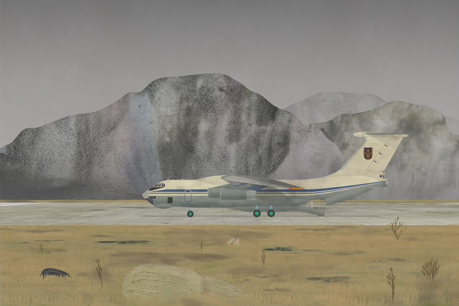 Veronika Vlková a Jan Šrámek, Krym II ze série Kouzlo zapomnětlivosti, vyvolávací cena 2500,-